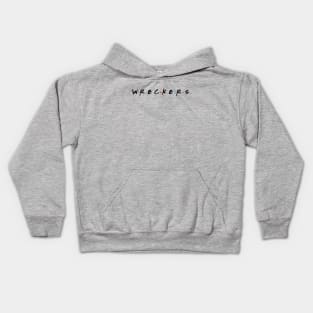 Wreckers - Black Kids Hoodie